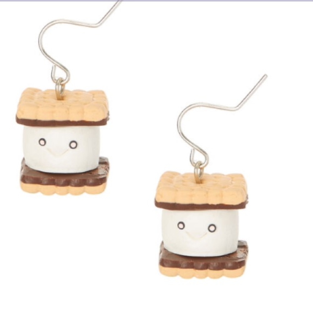 Smiling S'more Drop Earrings